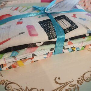 Fabric Fat Quarter bundle - Back To School